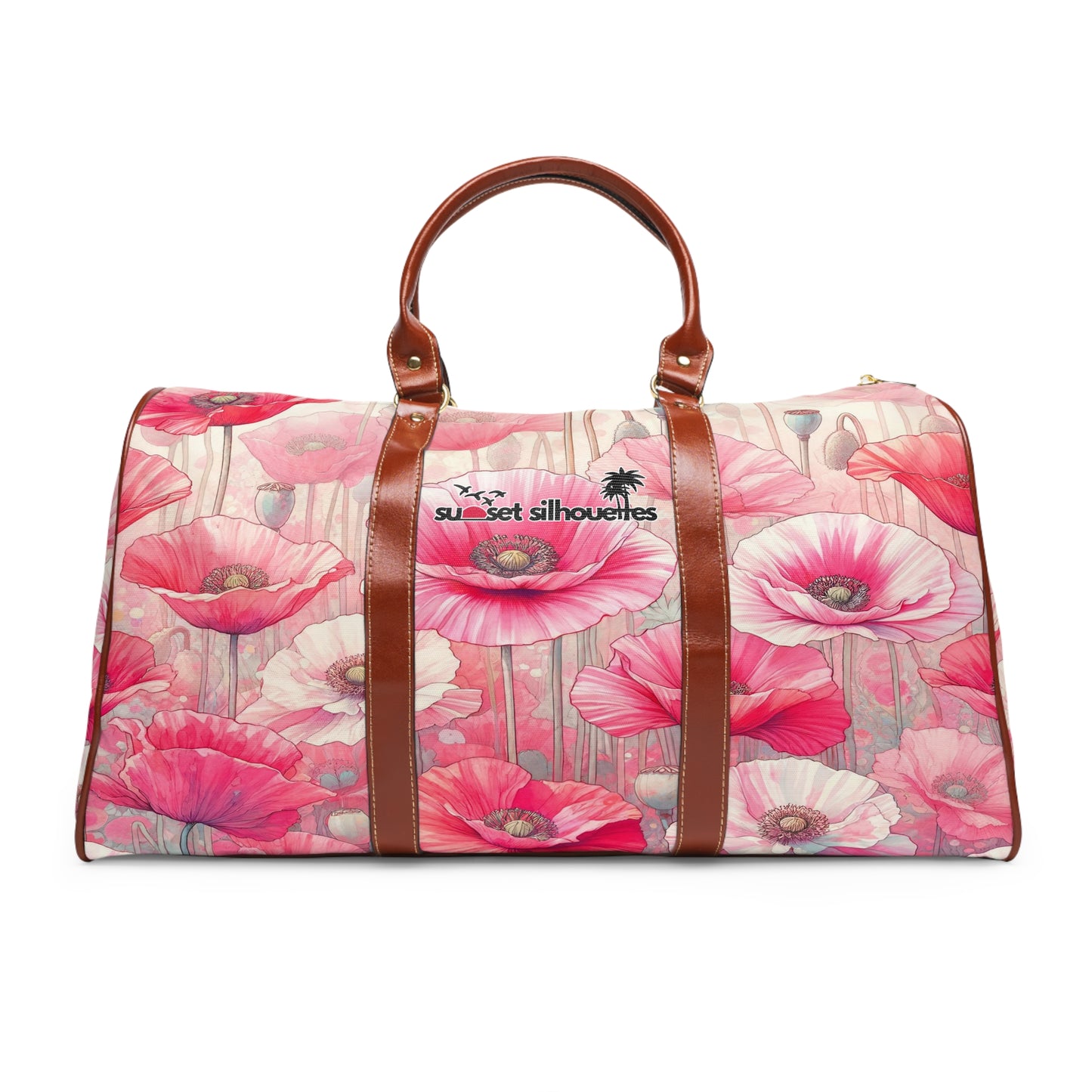 Pink Bloom - Waterproof Travel Bag