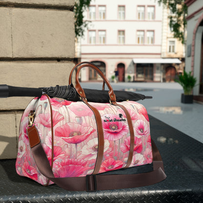 Pink Bloom - Waterproof Travel Bag