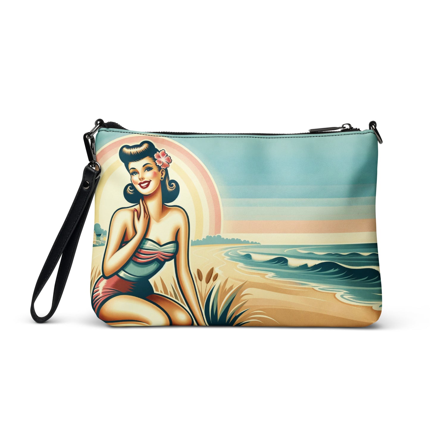 Crossbody bag - Sunset Silhouettes