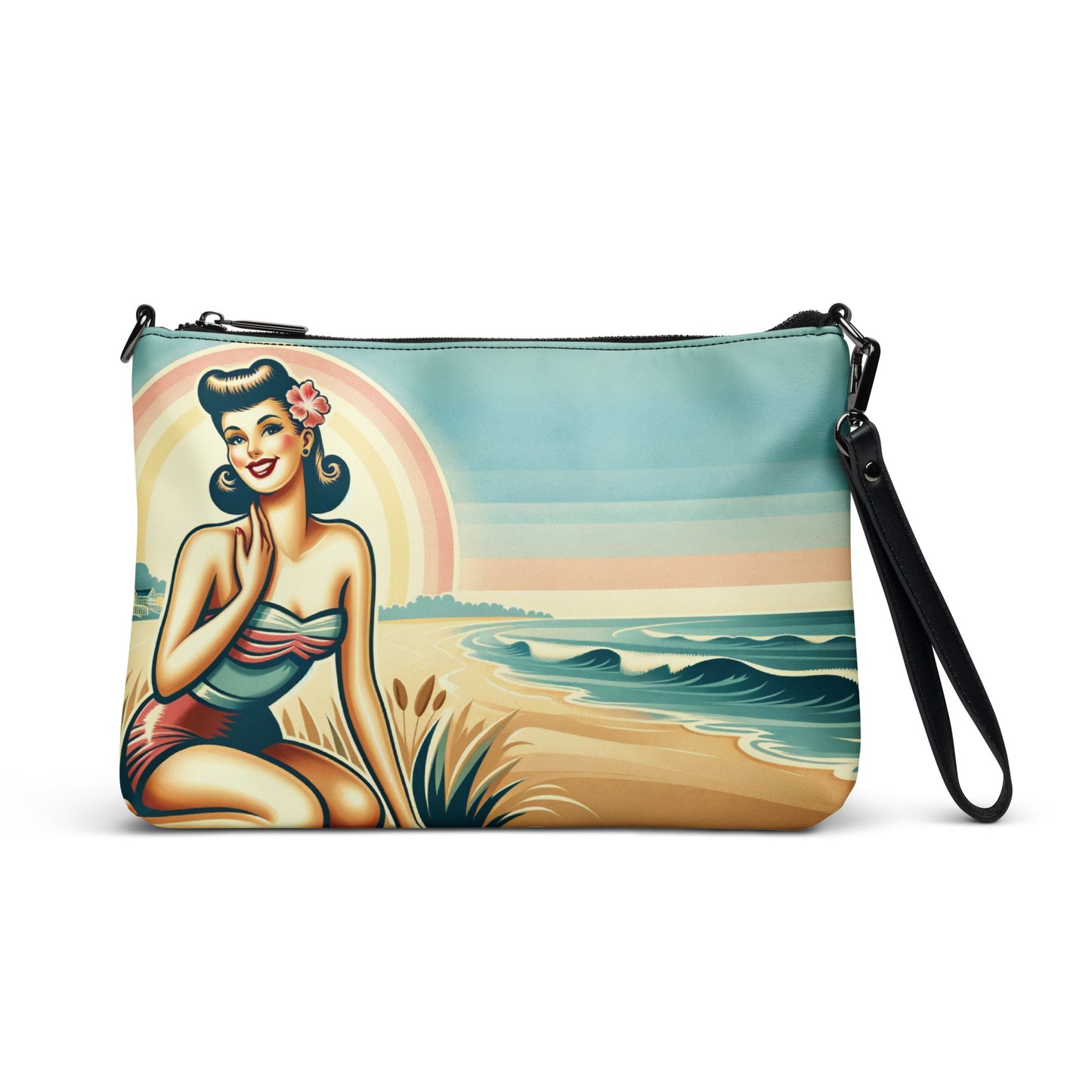 Crossbody bag - Sunset Silhouettes