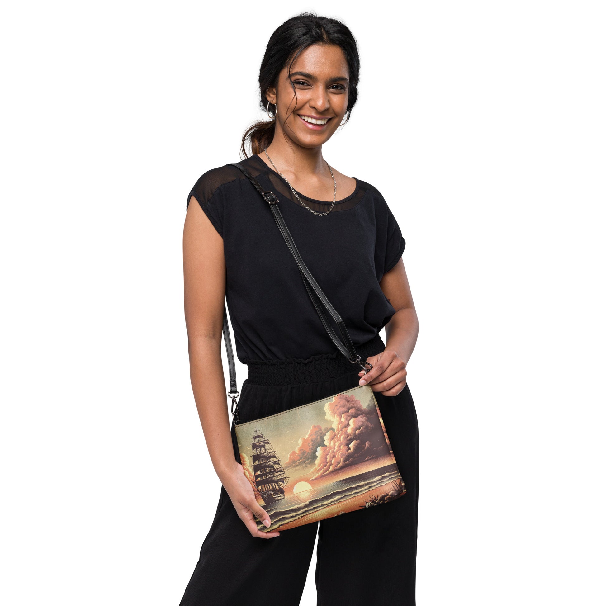 Crossbody bag - Sunset Silhouettes