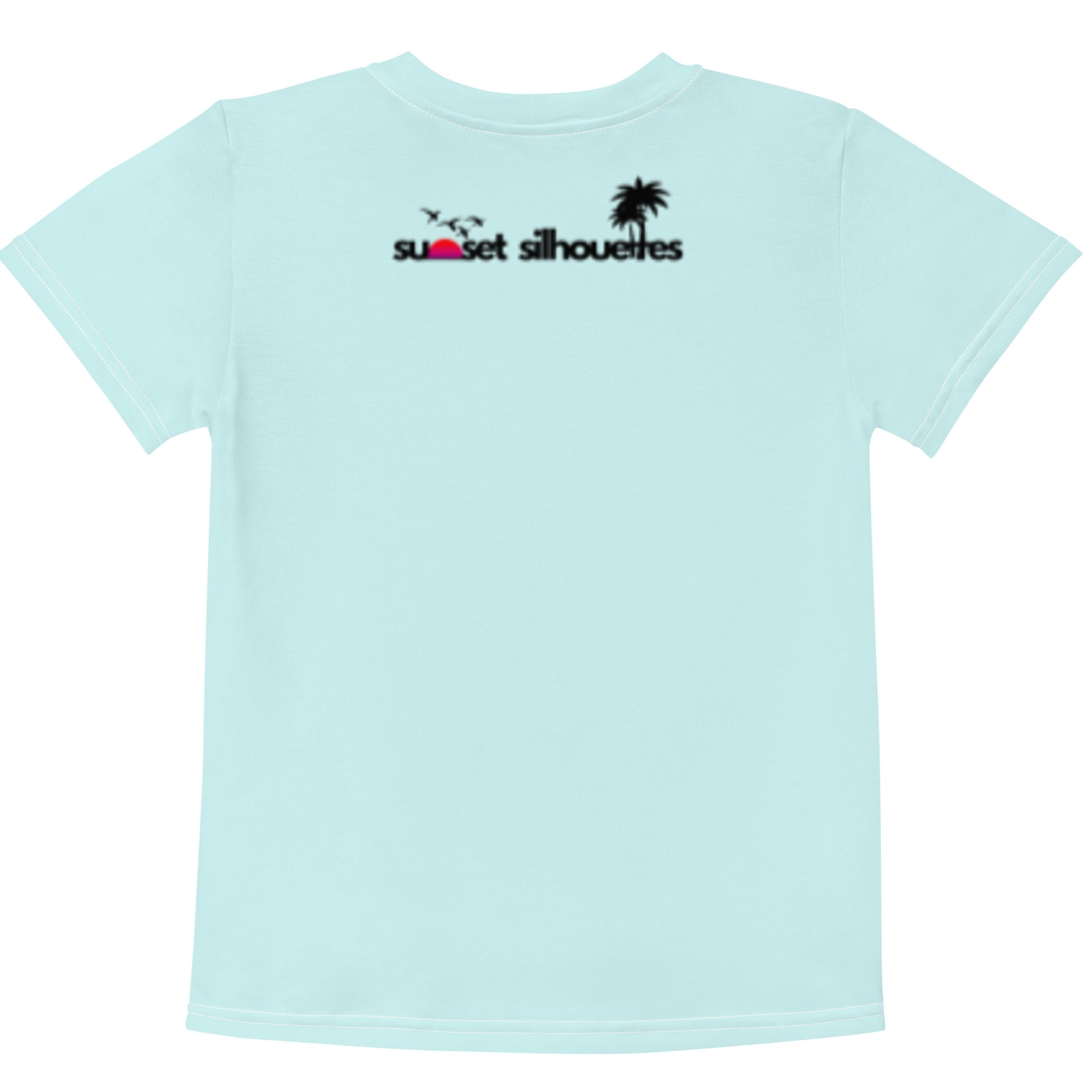 Mahi Mahi Youth Round Collar Tee - Sunset Silhouettes