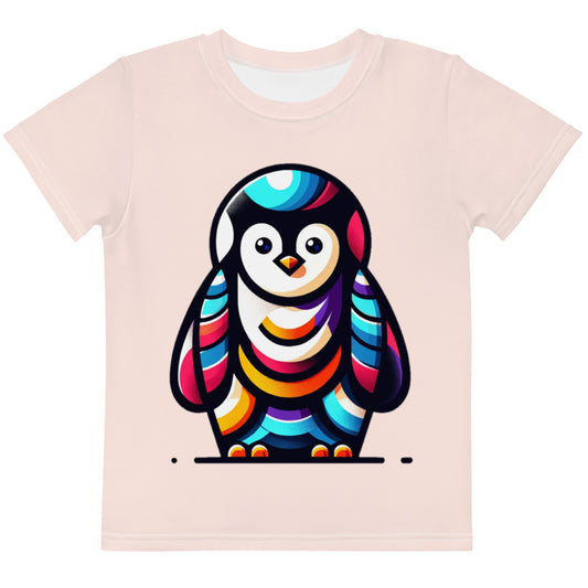 Penguin Youth Round Collar Tee - Sunset Silhouettes