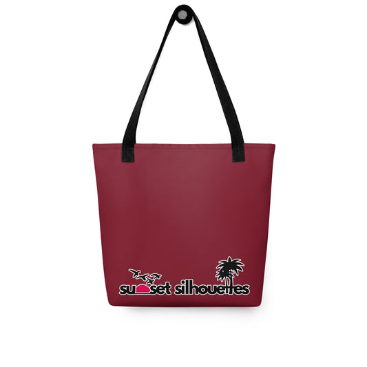 Burgundy Tote