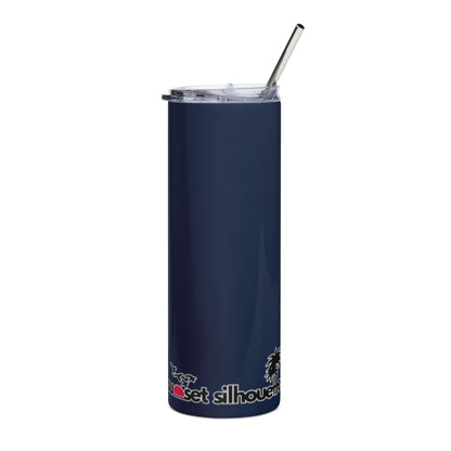 Navy Stainless Steel Tumbler