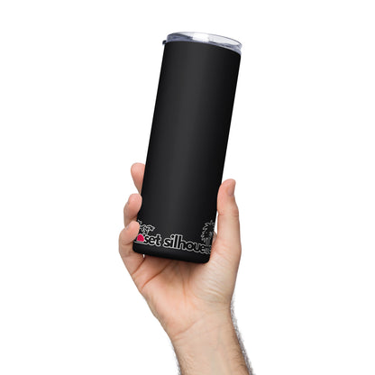 Black Stainless Steel Tumbler