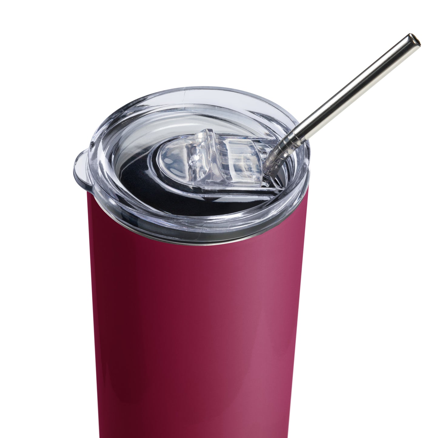 Burgundy Stainless Steel Tumbler