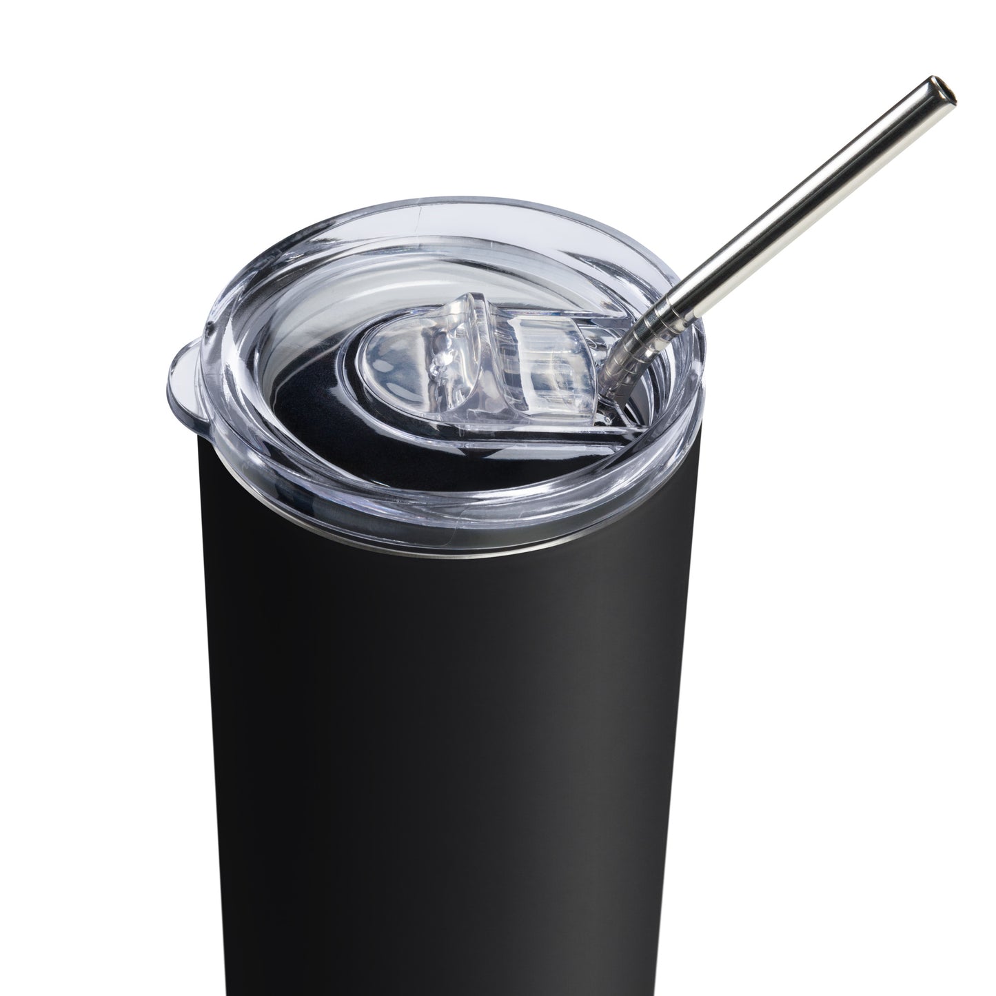 Black Stainless Steel Tumbler