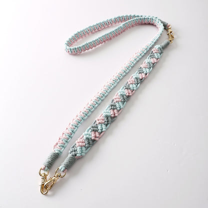 Handmade Cotton Cord Crossbody Lanyard